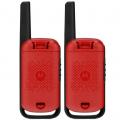  Motorola TALKABOUT T42 RED TWIN PACK